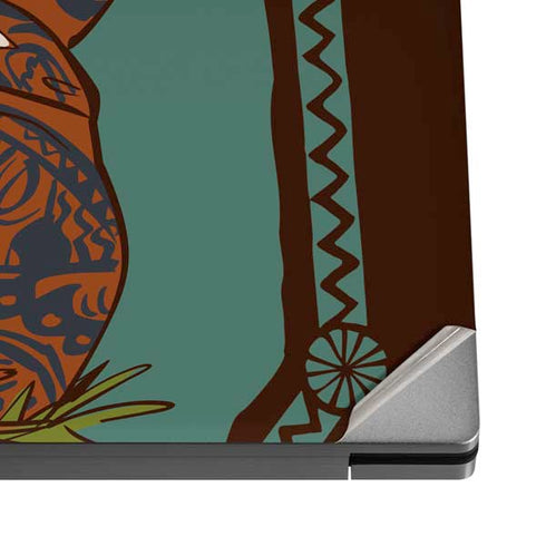 Disney Princess Moana Maui Ready To Fight Dell XPS Skin